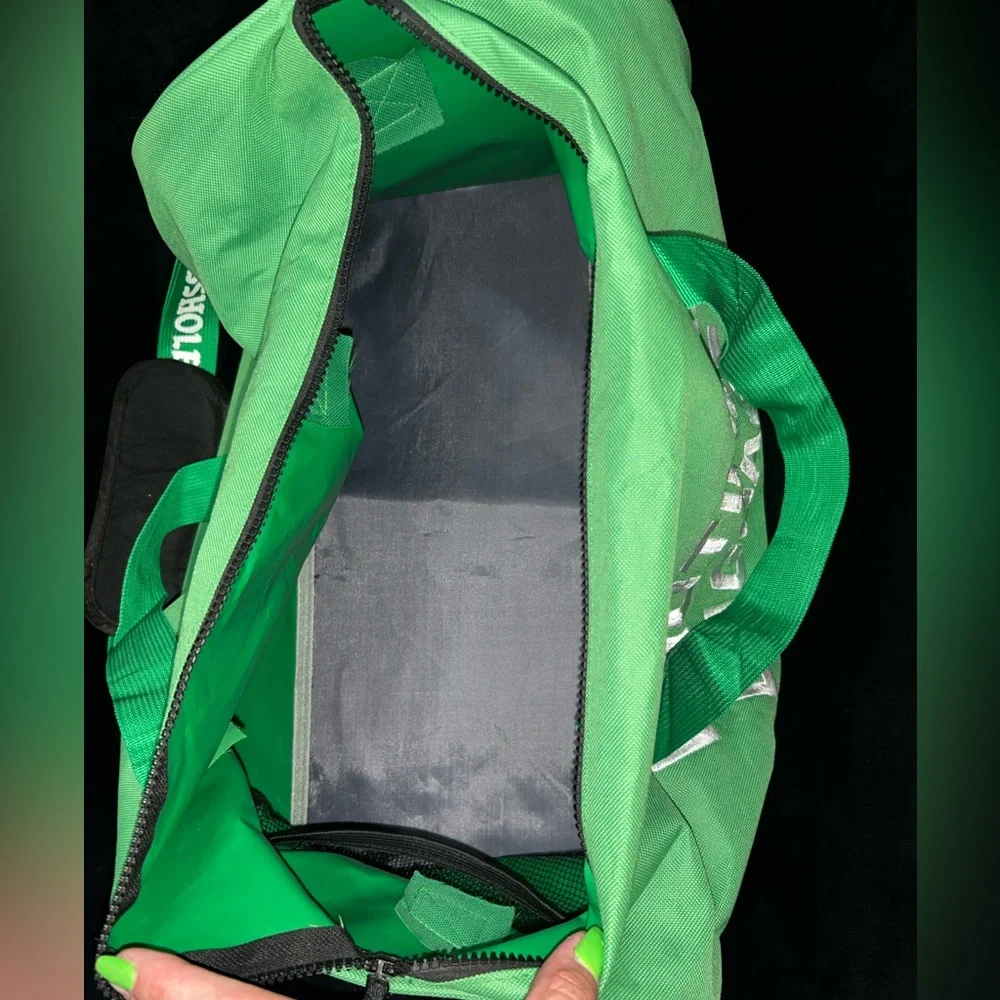 Emotional Baggage Green Duffel Bag - Picture 8 of 12